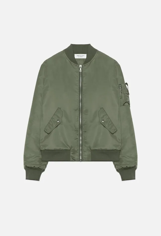 John Elliott Outerwear Bogota Bomber Ii Olive 8211 Men