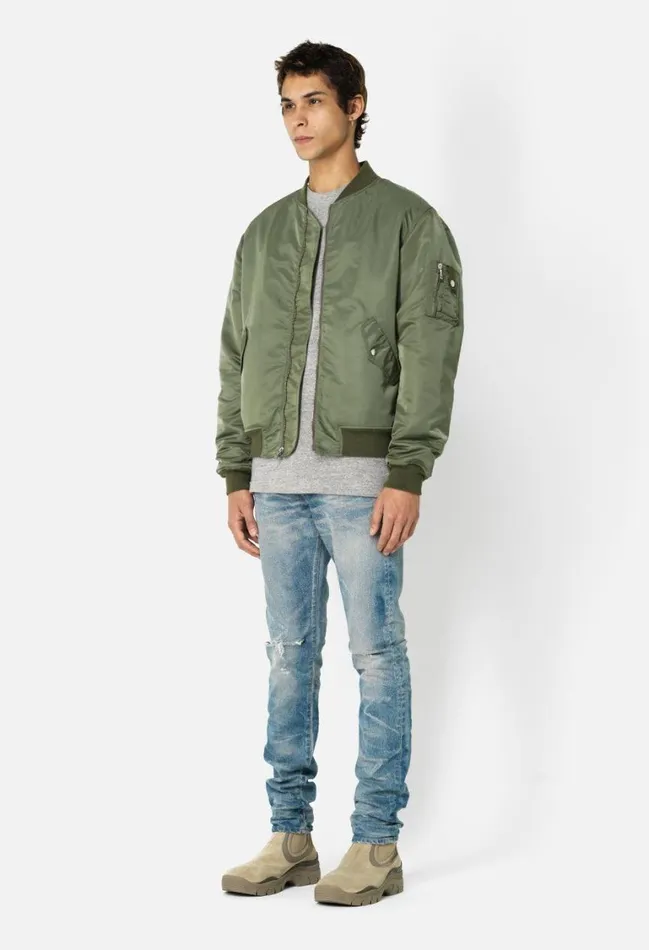 John Elliott Outerwear Bogota Bomber Ii Olive 8211 Men