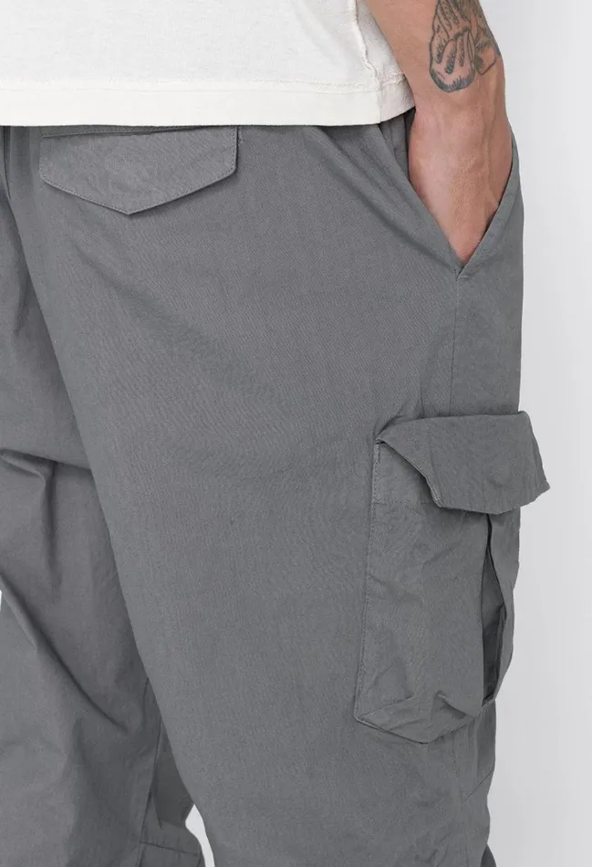 John Elliott Pants Back Sateen Cargo Pants Charcoal 8211 Men