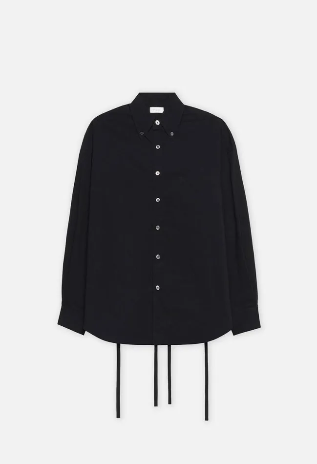John Elliott Shirts Crinkled Kimono Shirt Black 8211 Men