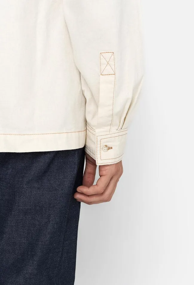 John Elliott Shirts Princeton Work Shirt Natural 8211 Men John Elliott Shirts Princeton Work Shirt Natural 8211 Men