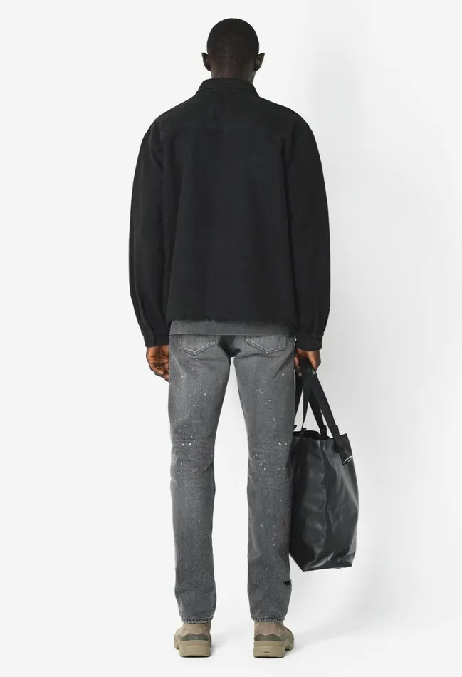 John Elliott Shirts Solid Hemi Oversized Shirt Black 8211 Men John Elliott Shirts Solid Hemi Oversized Shirt Black 8211 Men