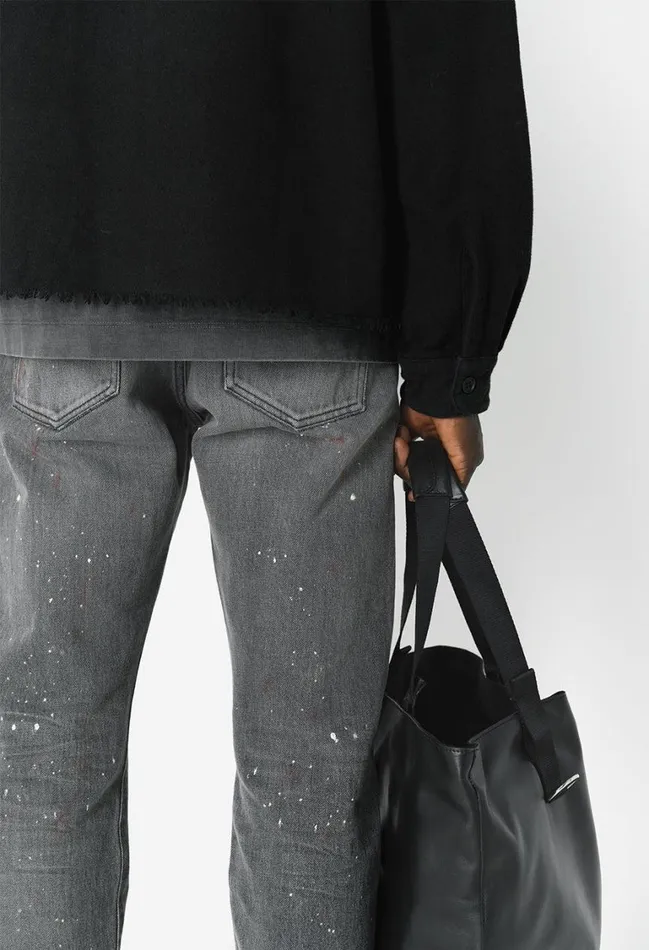 John Elliott Shirts Solid Hemi Oversized Shirt Black 8211 Men John Elliott Shirts Solid Hemi Oversized Shirt Black 8211 Men