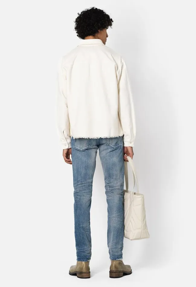 John Elliott Shirts Solid Hemi Oversized Shirt Salt 8211 Men John Elliott Shirts Solid Hemi Oversized Shirt Salt 8211 Men