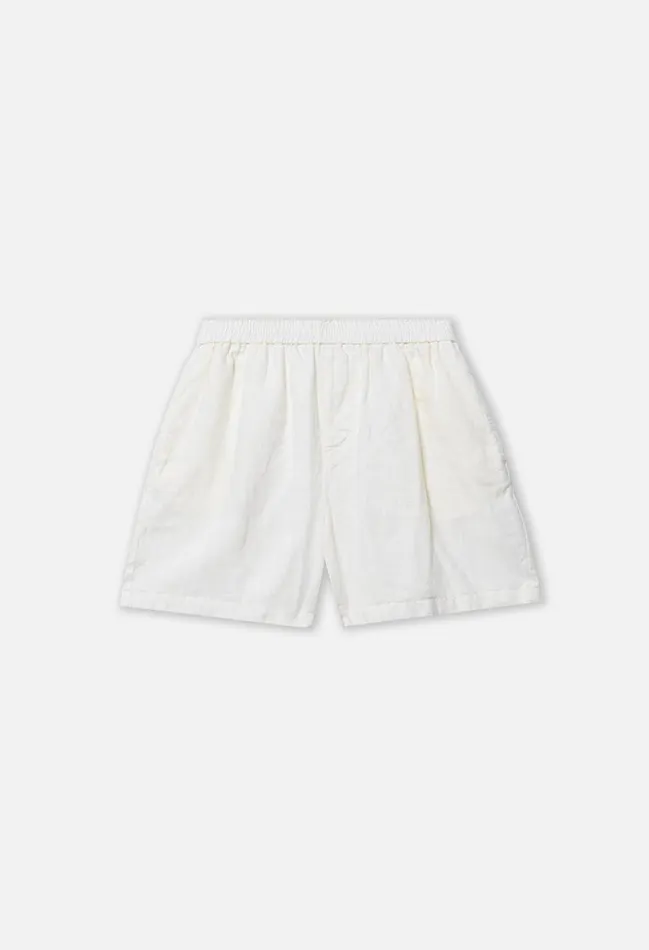 John Elliott Shorts Linen Easy Short Ivory 8211 Men