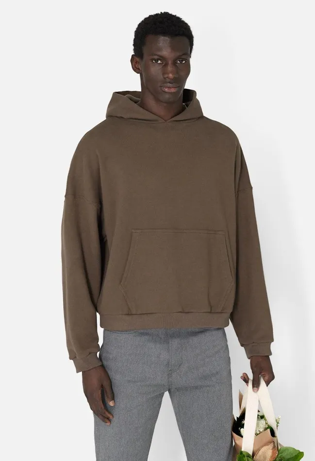 John Elliott Sweatshirts Fleet Weave Terry Hoodie Army 8211 Men