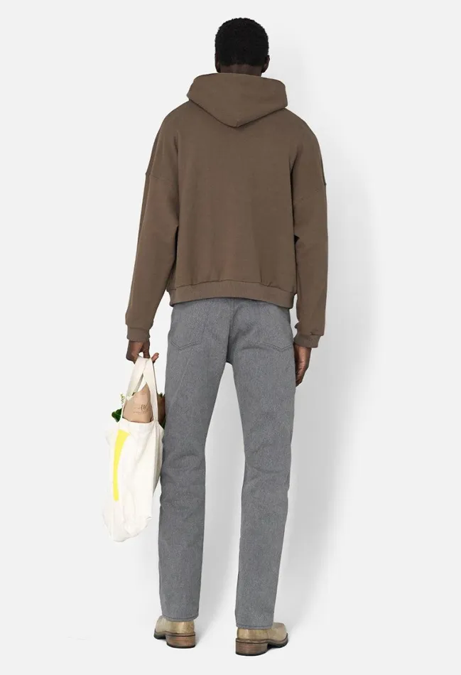 John Elliott Sweatshirts Fleet Weave Terry Hoodie Army 8211 Men