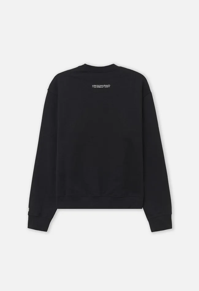 John Elliott Sweatshirts John Elliott X Olympic Heritage Los Angeles Crew Black 8211 Men John Elliott Sweatshirts John Elliott X Olympic Heritage Los Angeles Crew Black 8211 Men