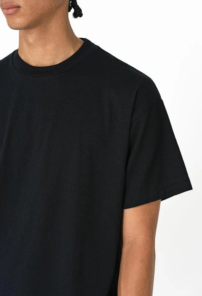 John Elliott Tees Boucle University Tee Black 8211 Men John Elliott Tees Boucle University Tee Black 8211 Men