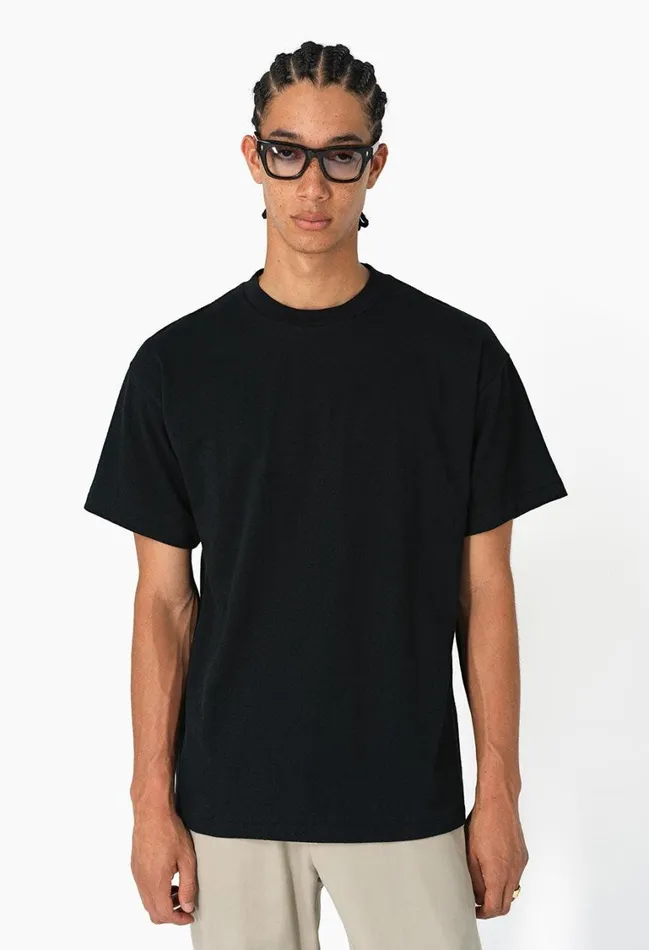 John Elliott Tees Boucle University Tee Black 8211 Men John Elliott Tees Boucle University Tee Black 8211 Men