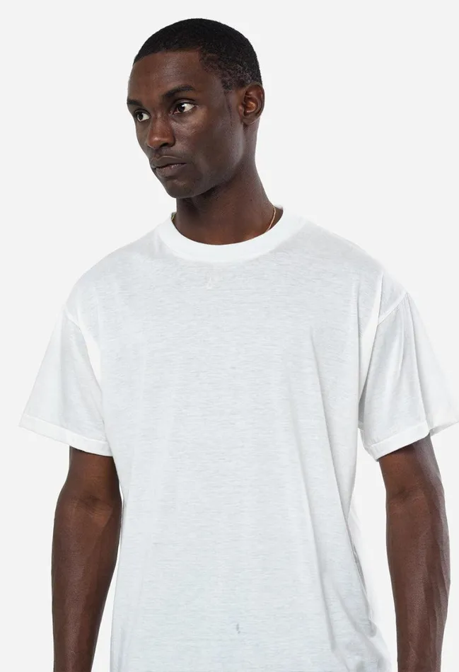 John Elliott Tees Cotton Cashmere Crew White 8211 Men John Elliott Tees Cotton Cashmere Crew White 8211 Men