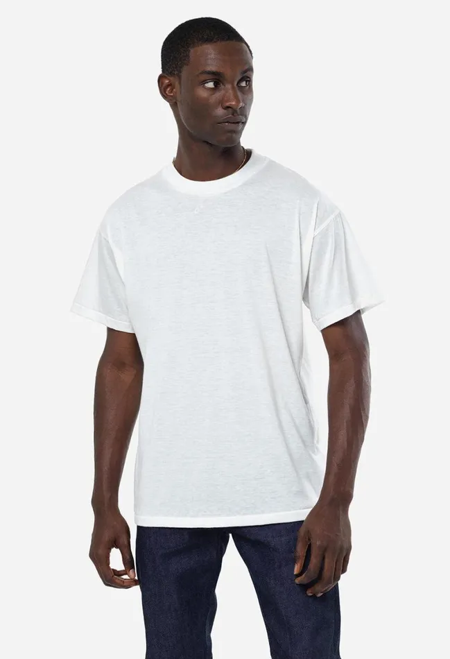 John Elliott Tees Cotton Cashmere Crew White 8211 Men John Elliott Tees Cotton Cashmere Crew White 8211 Men