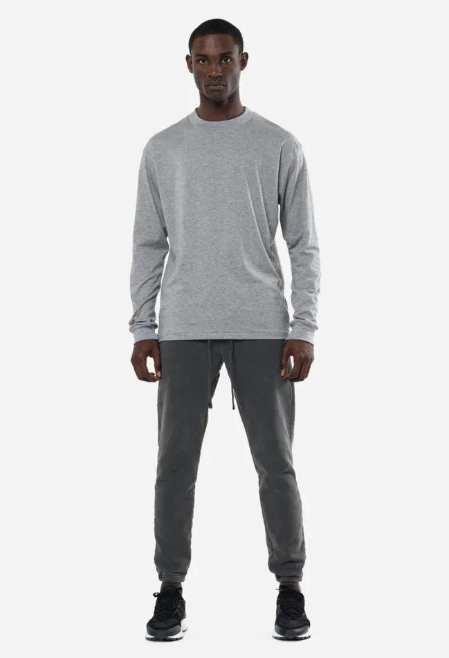John Elliott Tees Cotton Cashmere Pullover Grey 8211 Men John Elliott Tees Cotton Cashmere Pullover Grey 8211 Men
