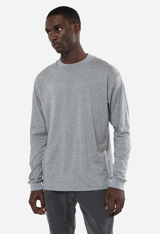 John Elliott Tees Cotton Cashmere Pullover Grey 8211 Men John Elliott Tees Cotton Cashmere Pullover Grey 8211 Men