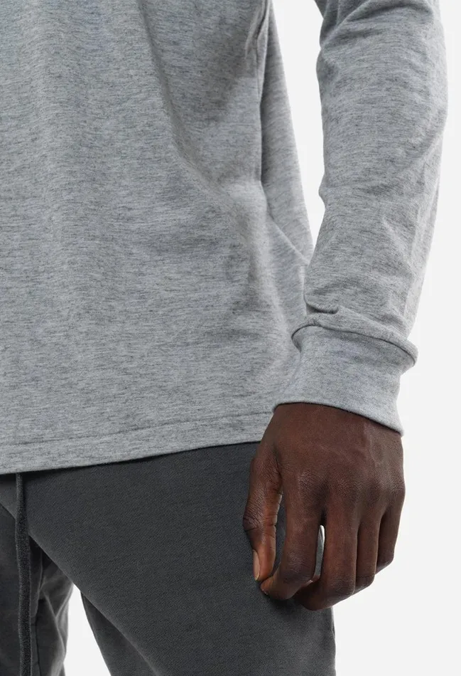 John Elliott Tees Cotton Cashmere Pullover Grey 8211 Men John Elliott Tees Cotton Cashmere Pullover Grey 8211 Men