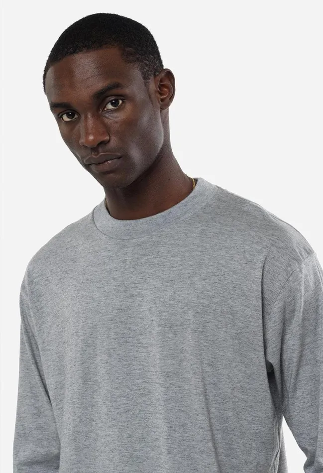 John Elliott Tees Cotton Cashmere Pullover Grey 8211 Men John Elliott Tees Cotton Cashmere Pullover Grey 8211 Men