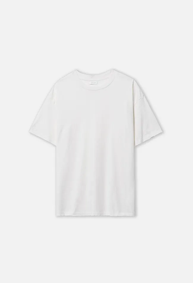 John Elliott Tees Folsom University Tee Vintage White 8211 Men John Elliott Tees Folsom University Tee Vintage White 8211 Men