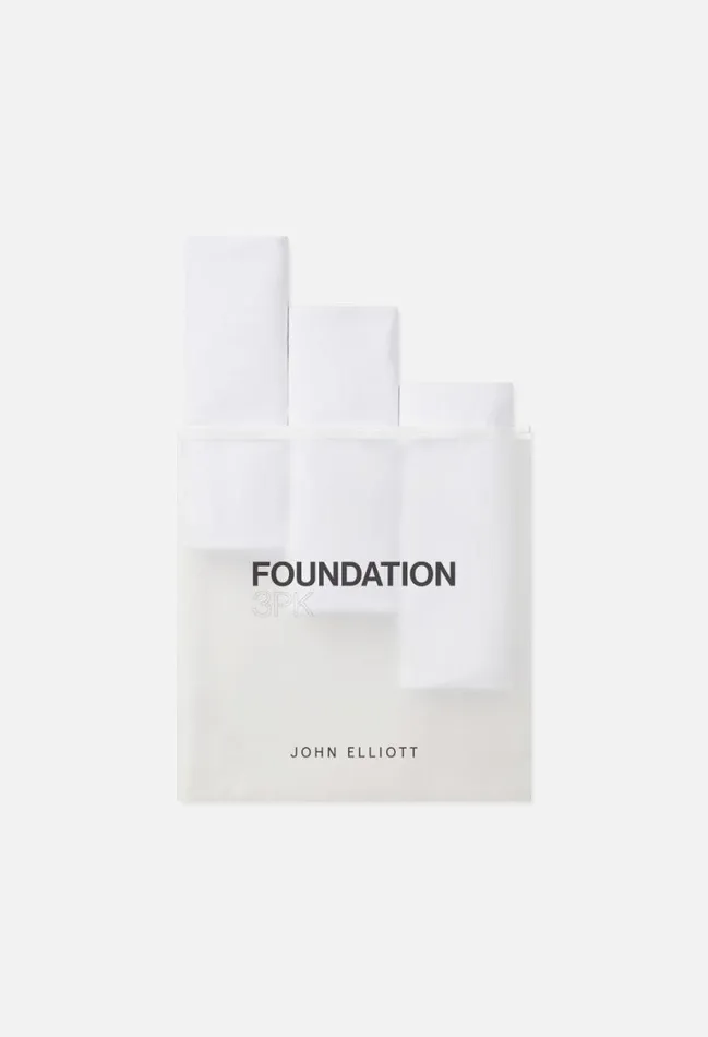 John Elliott Tees Foundation 3 Pack Tees White 8211 Men