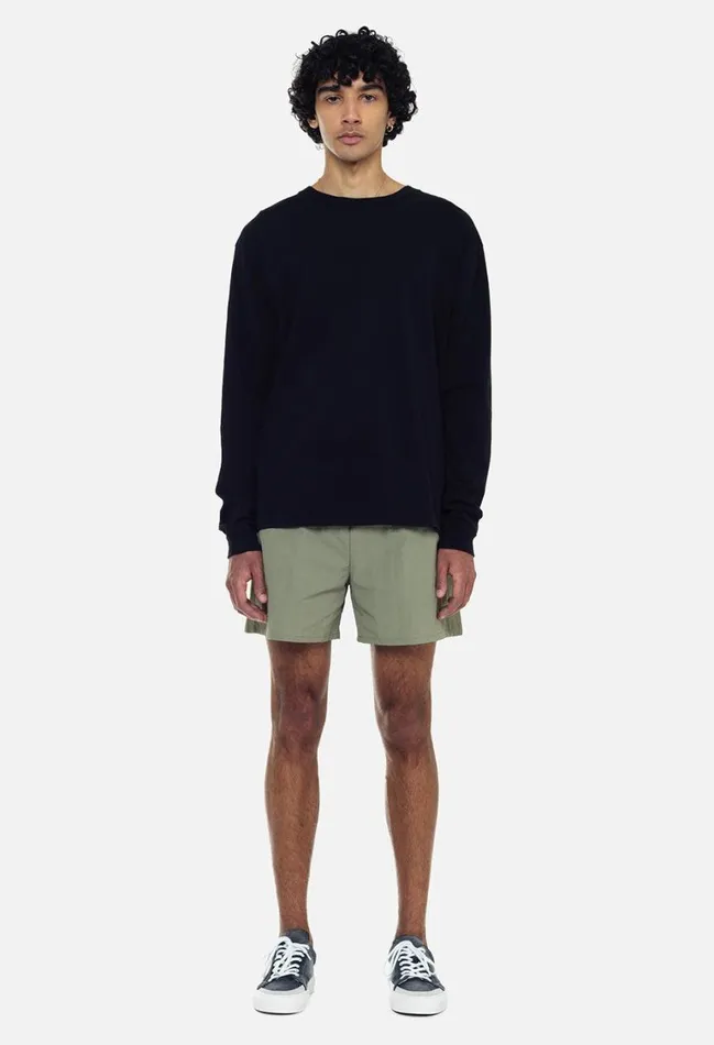 John Elliott Tees Ls University Tee Black 8211 Men John Elliott Tees Ls University Tee Black 8211 Men