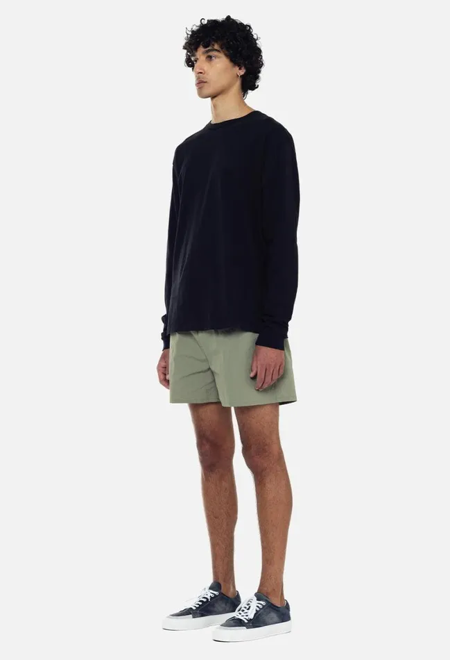 John Elliott Tees Ls University Tee Black 8211 Men John Elliott Tees Ls University Tee Black 8211 Men