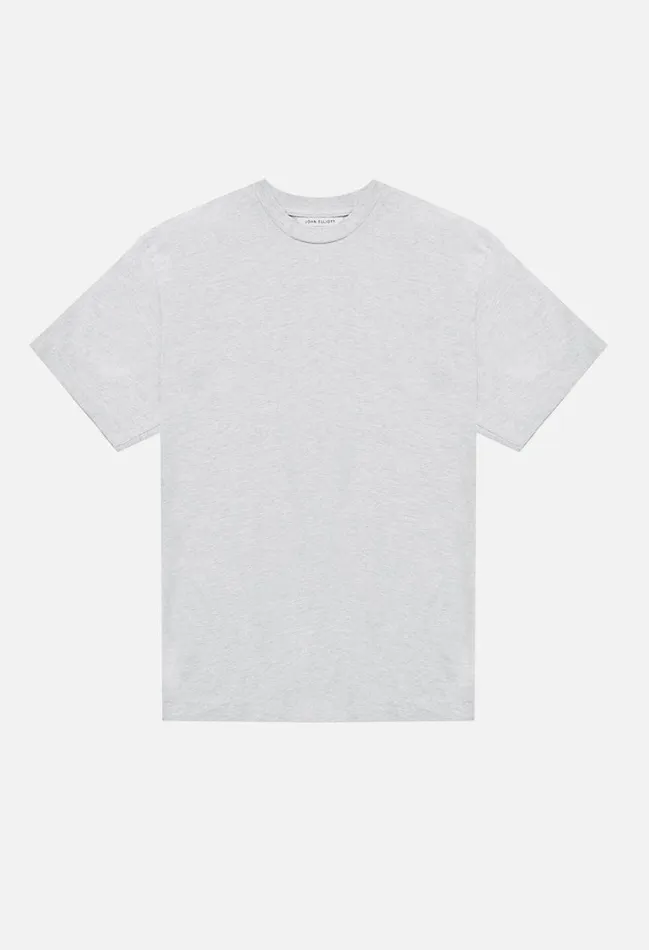 John Elliott Tees University Tee Organic Grey 8211 Men