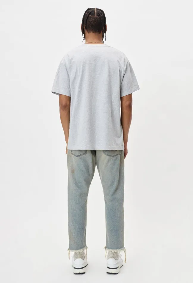 John Elliott Tees University Tee Organic Grey 8211 Men