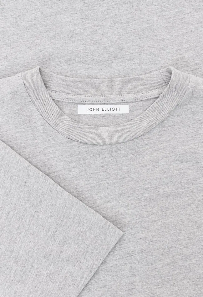 John Elliott Tees University Tee Organic Grey 8211 Men