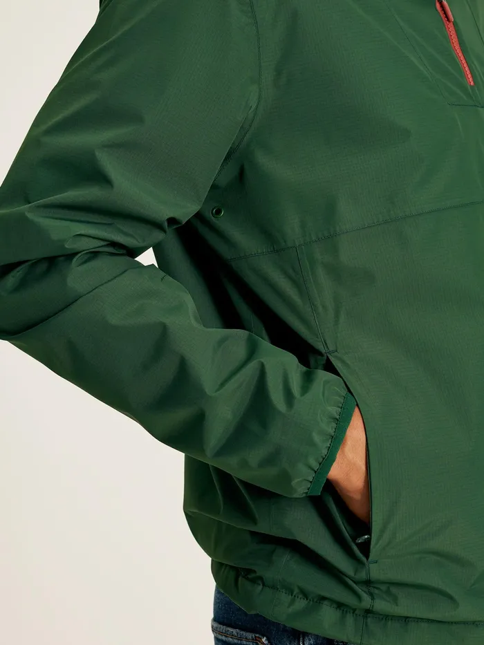 Joules Arlow 8211 Green Popover Waterproof Jacket Men Coats and Jackets