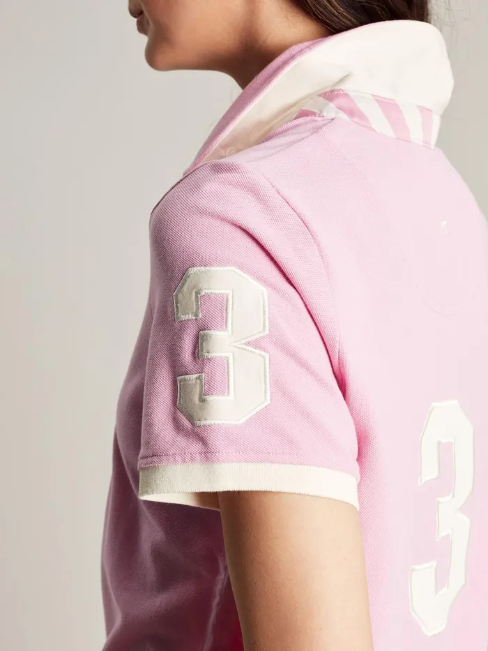 Joules Beaufort 8211 Pink Polo Shirt Women Tops