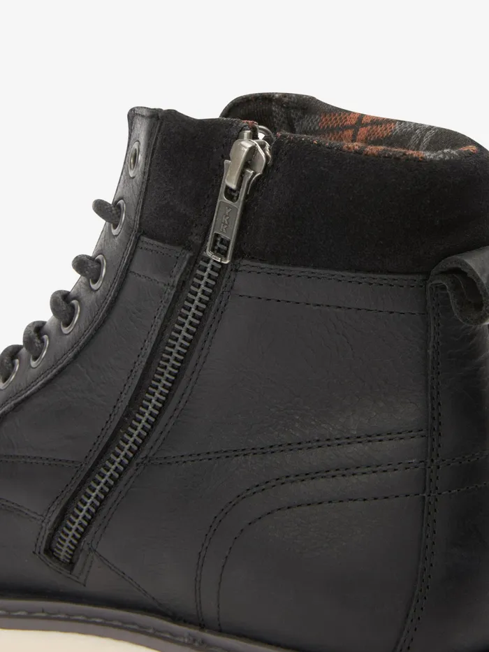 Joules Black Leather Boots Men Boots Joules Black Leather Boots Men Boots