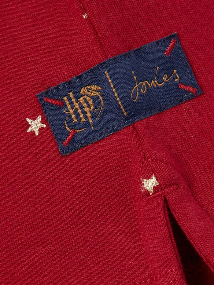 Joules Catch The Magic 8211 Red Harry Potter Long Sleeve Top Girls Tops and Tshirts