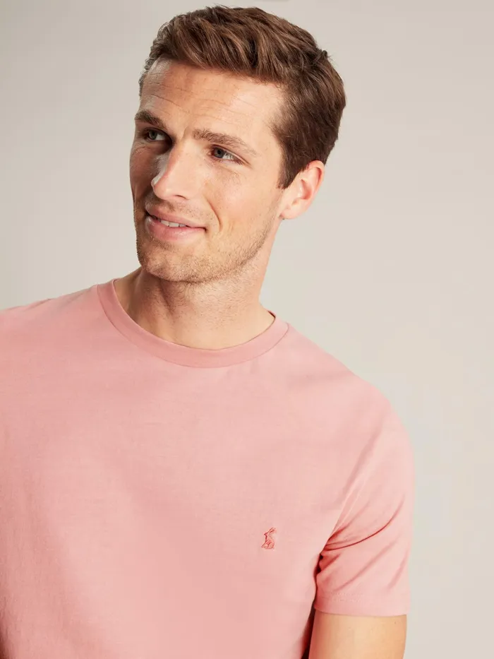 Joules Denton 8211 Pink Jersey TShirt Men Tops and Tshirts