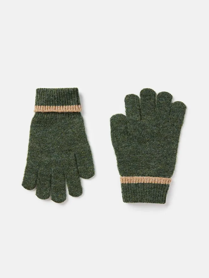 Joules Eloise 8211 Green Knitted Gloves Women Gloves