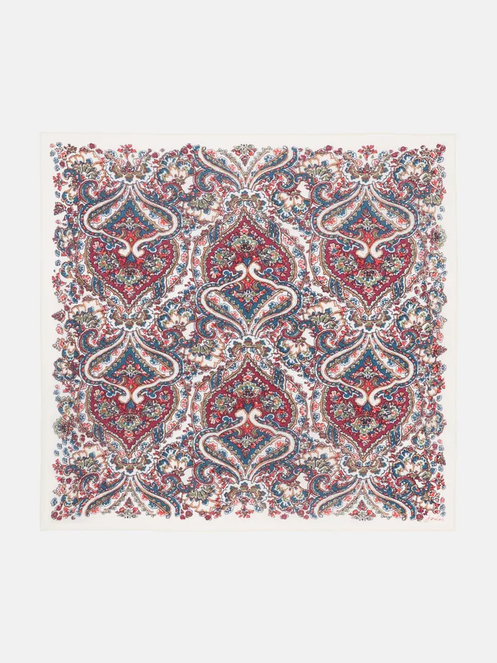 Joules Elsie 8211 Pink Square Scarf Women Scarves