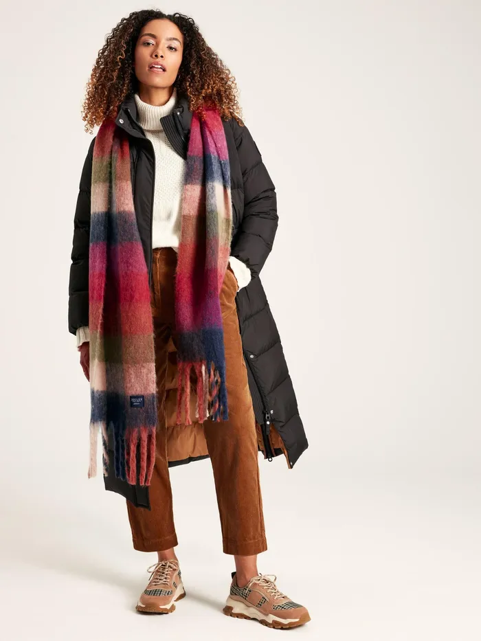 Joules Folley 8211 Multicolour Warm Handle Scarf Women Scarves