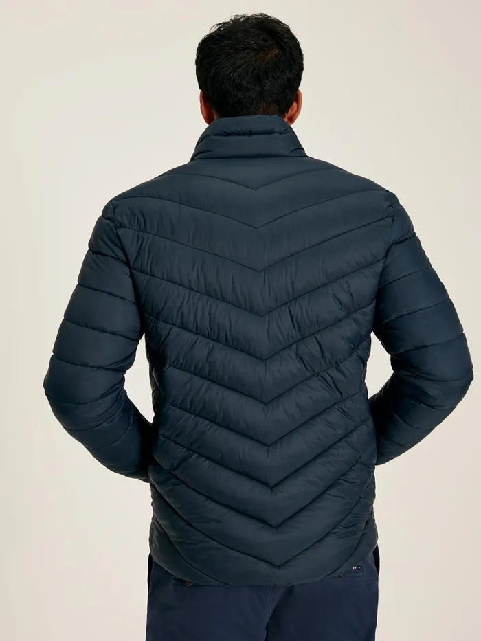 Joules Garrett 8211 Navy Shower Resistant Padded Jacket Men Coats and Jackets