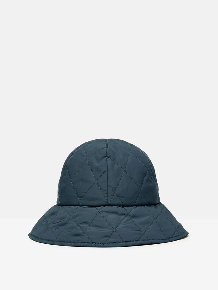Joules Harriet 8211 Navy Quilted Hat Women Hats