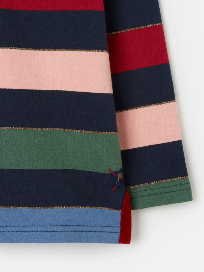 Joules Hermione 8211 Multi Harry Potter Striped Sweatshirt Girls Sweatshirts and Hoodies