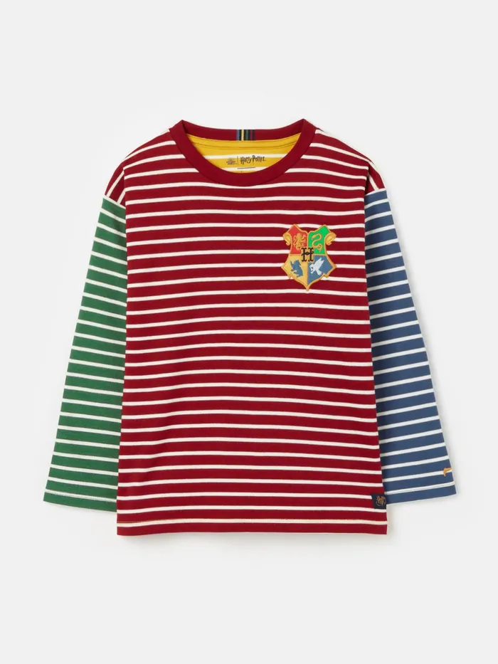 Joules House Colours 8211 Red Harry Potter Striped Jersey Top Boys Tops and Tshirts Joules House Colours 8211 Red Harry Potter Striped Jersey Top Boys Tops and Tshirts