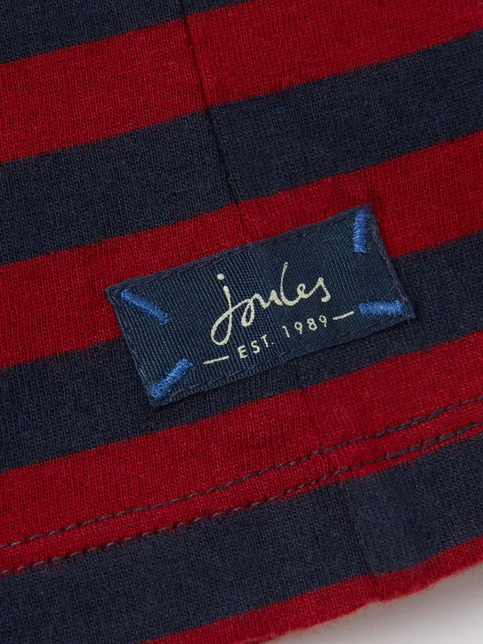 Joules Jack 8211 Red Long Sleeve Artwork TShirt Boys Tops and Tshirts