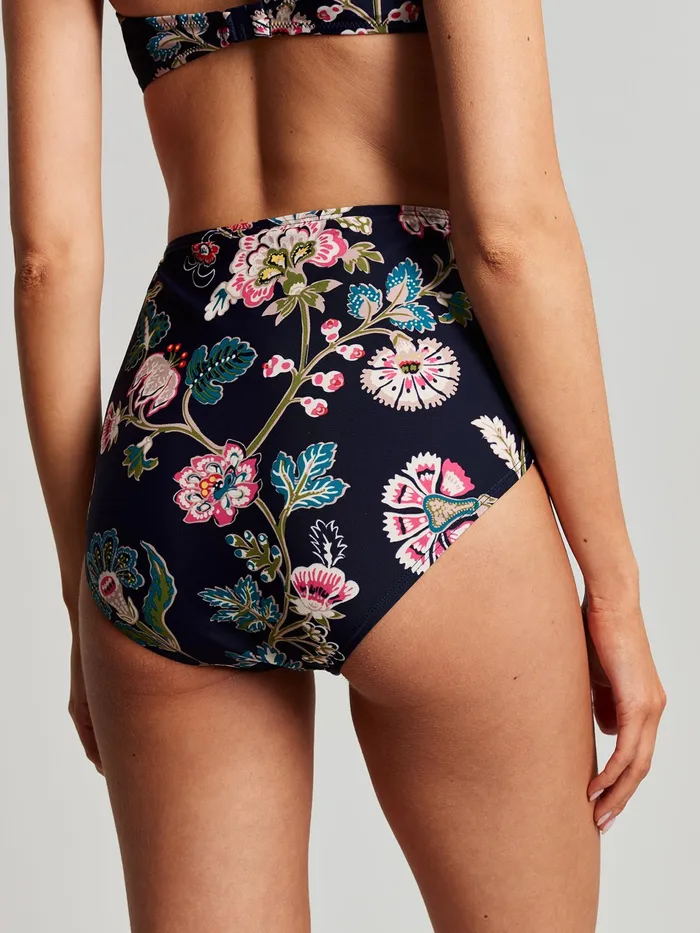 Joules Jasmine 8211 Navy Floral Bikini Bottoms Women Swimwear and Beachwear