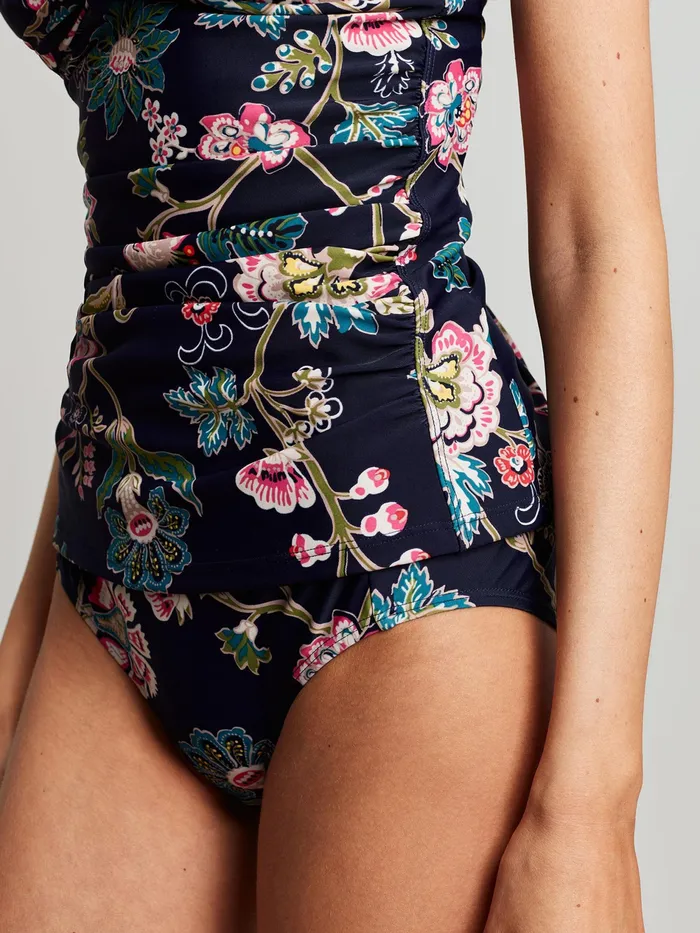 Joules Jasmine 8211 Navy Floral Tankini Top Women Swimwear and Beachwear
