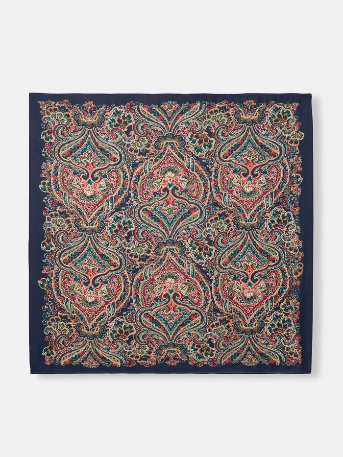 Joules Middleton 8211 Navy Printed Scarf Women Scarves