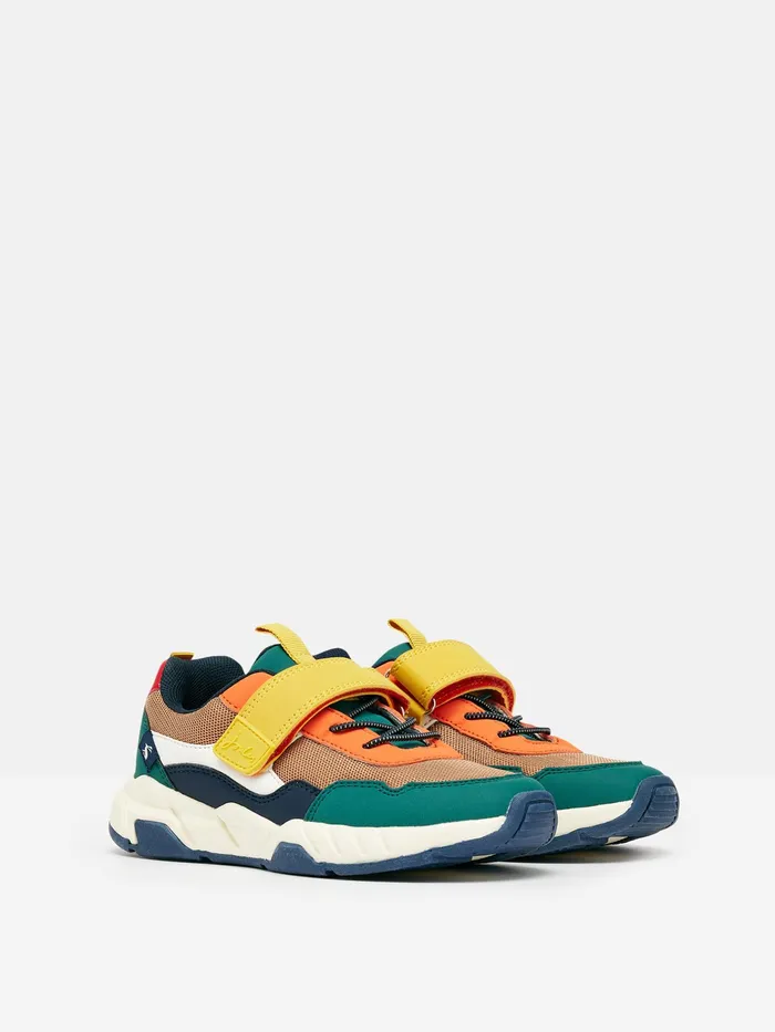 Joules Scout 8211 Multicoloured Trek Trainers Boys Trainers
