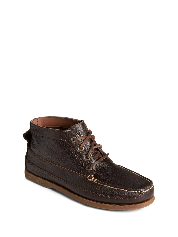 Joules Sperry Brown Authentic Original Boat Chukka Tumbled Boots Men Boots