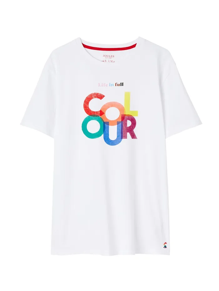 Joules White Pride Unisex TShirt Women Tops
