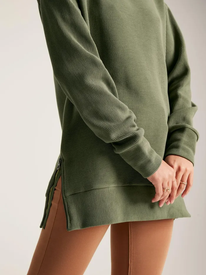 Joules Willow 8211 Green Cowl Neck Sweatshirt Women Sweatshirts and Hoodies