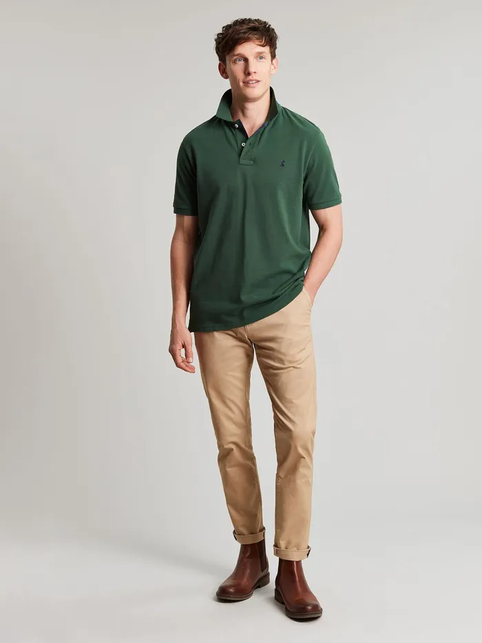Joules Woody 8211 Green Polo Shirt Men Tops and Tshirts