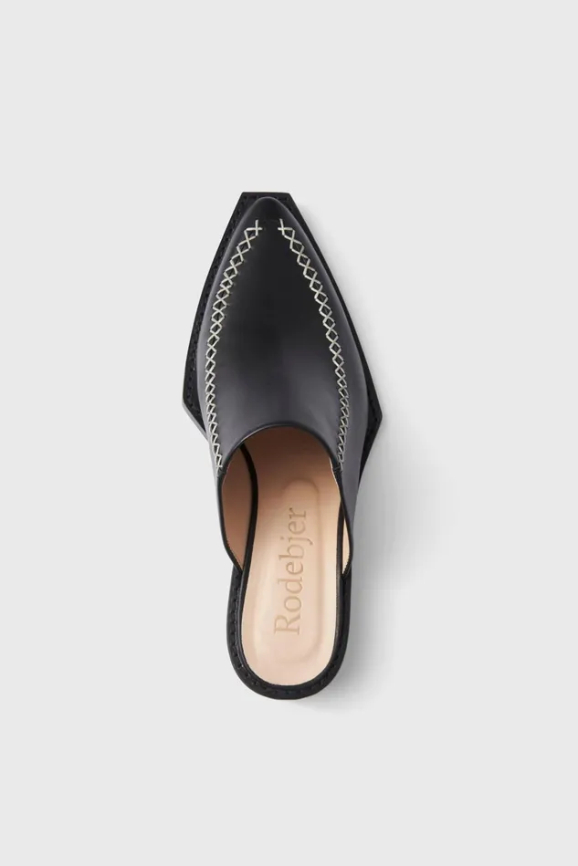 Klinte Mules Black Women Rodebjer Shoes