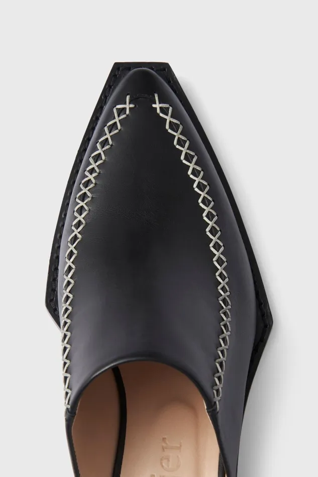 Klinte Mules Black Women Rodebjer Shoes